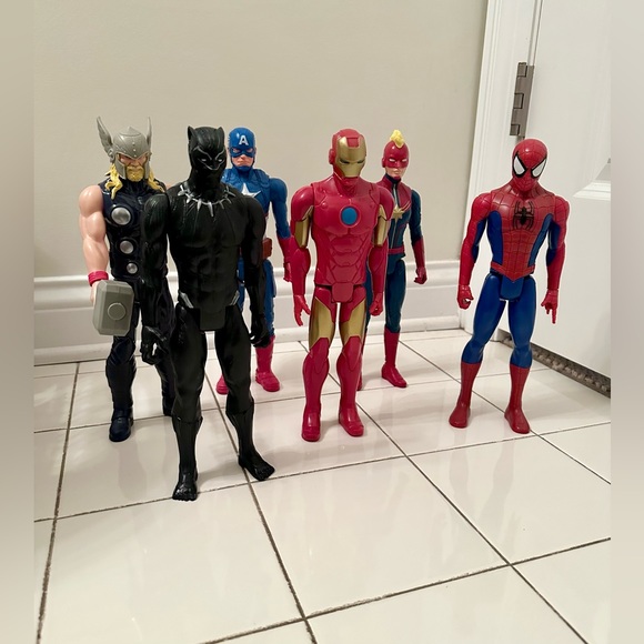 Marvel Avengers Action Figures (Lot of 6) - Picture 2 of 5